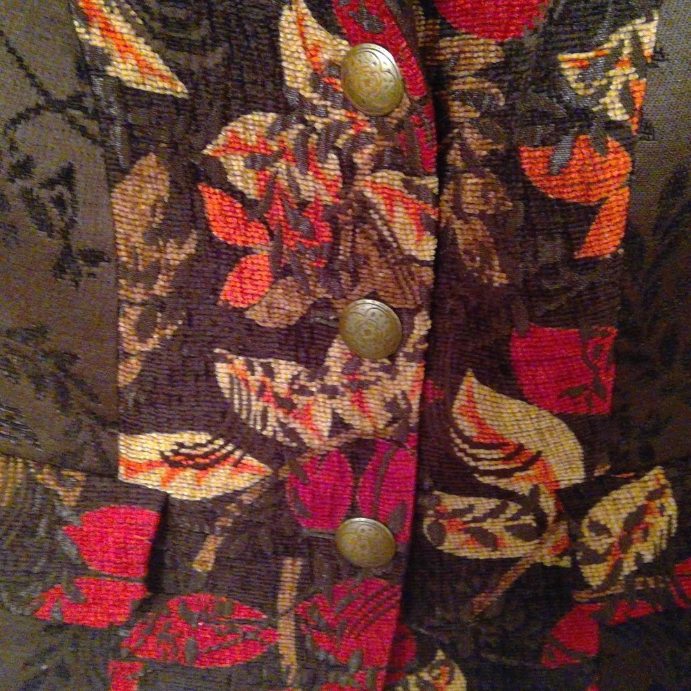 Beautiful Coldwater Creek Tapestry Jacket